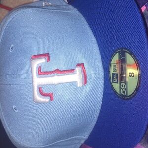 Brand new Texas Rangers hat size 8